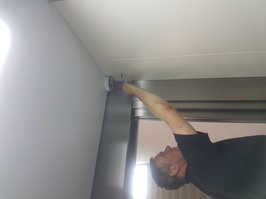 Camera plaatsen in lift Amsterdam