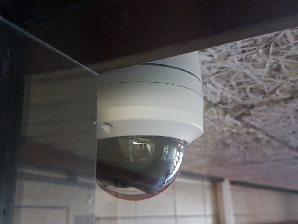 Vedicom dome camera bedrijfsruimte